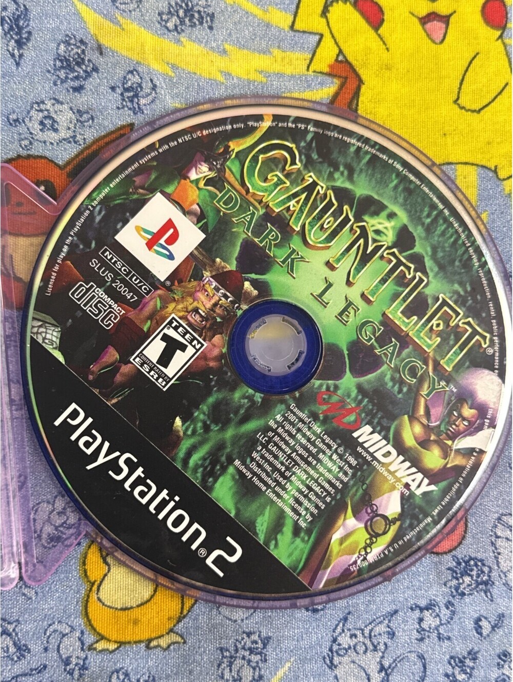 Gauntlet: Dark Legacy (Sony PlayStation 2 PS2, 2001) ☆ Authentic ☆ Disc only